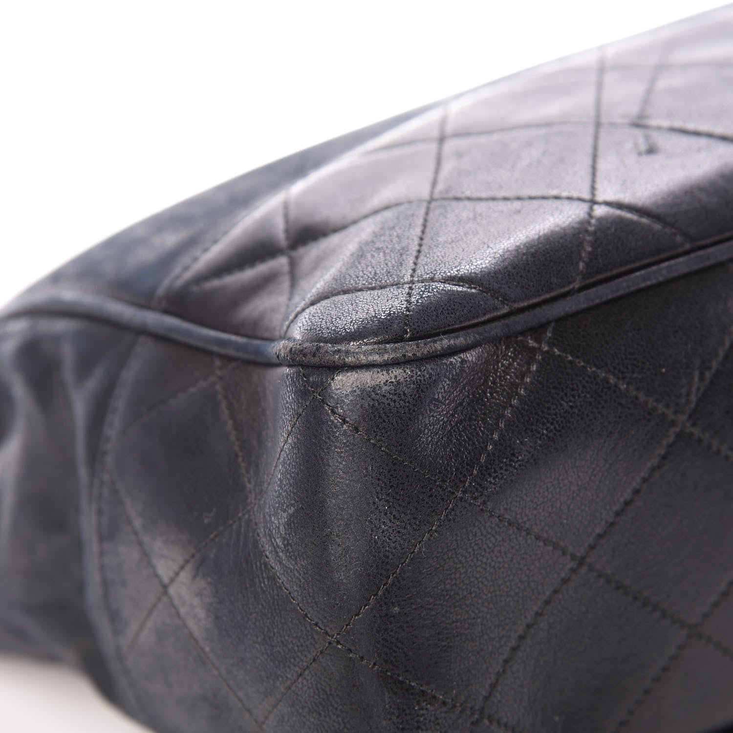 Chanel Lambskin Quilted Tote Black 9 of 16