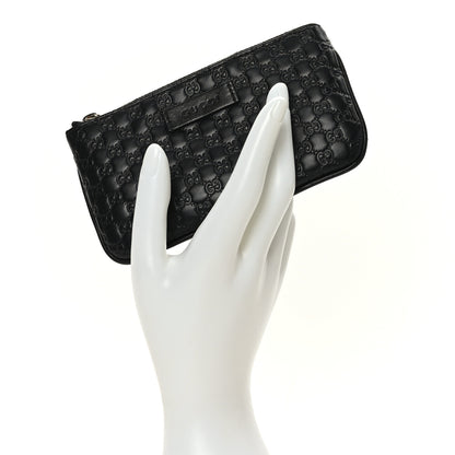 Gucci Microguccissima Key Ring Coin Case Black 2 of 7