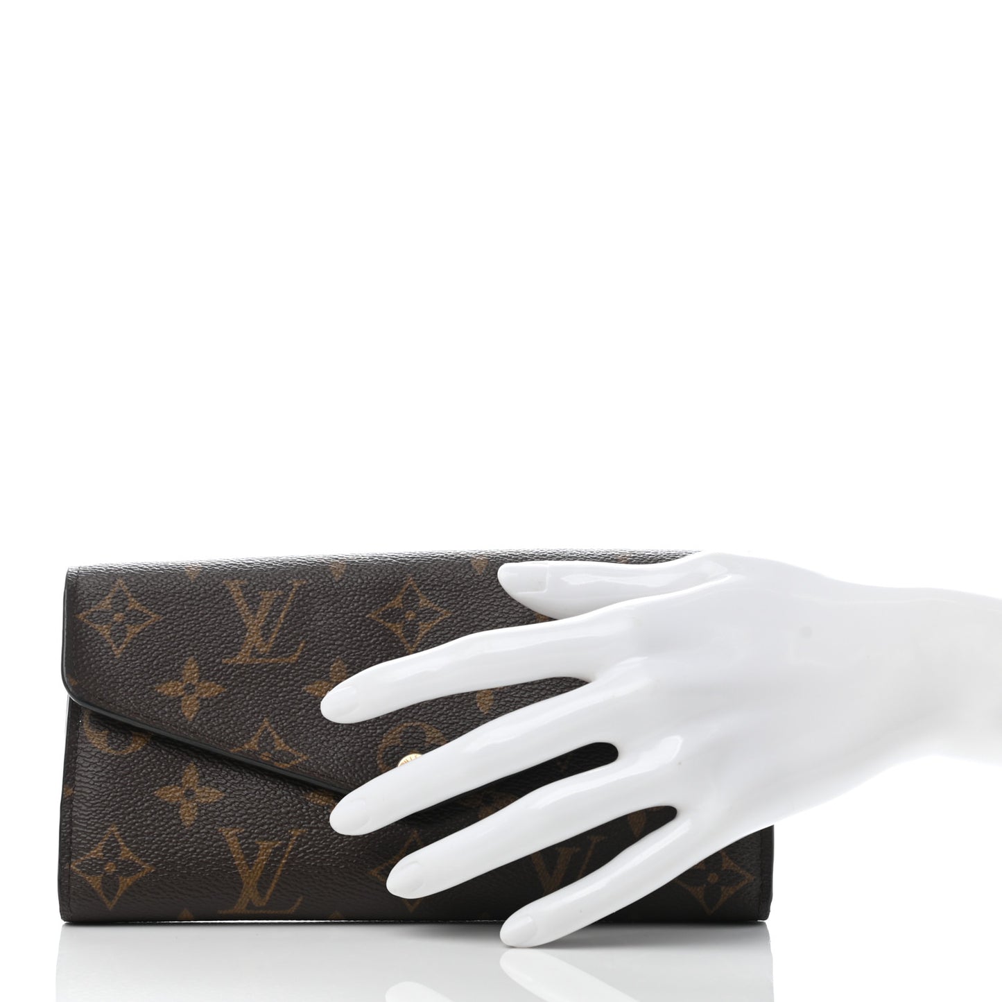 Monogram Sarah Wallet NM Fuchsia