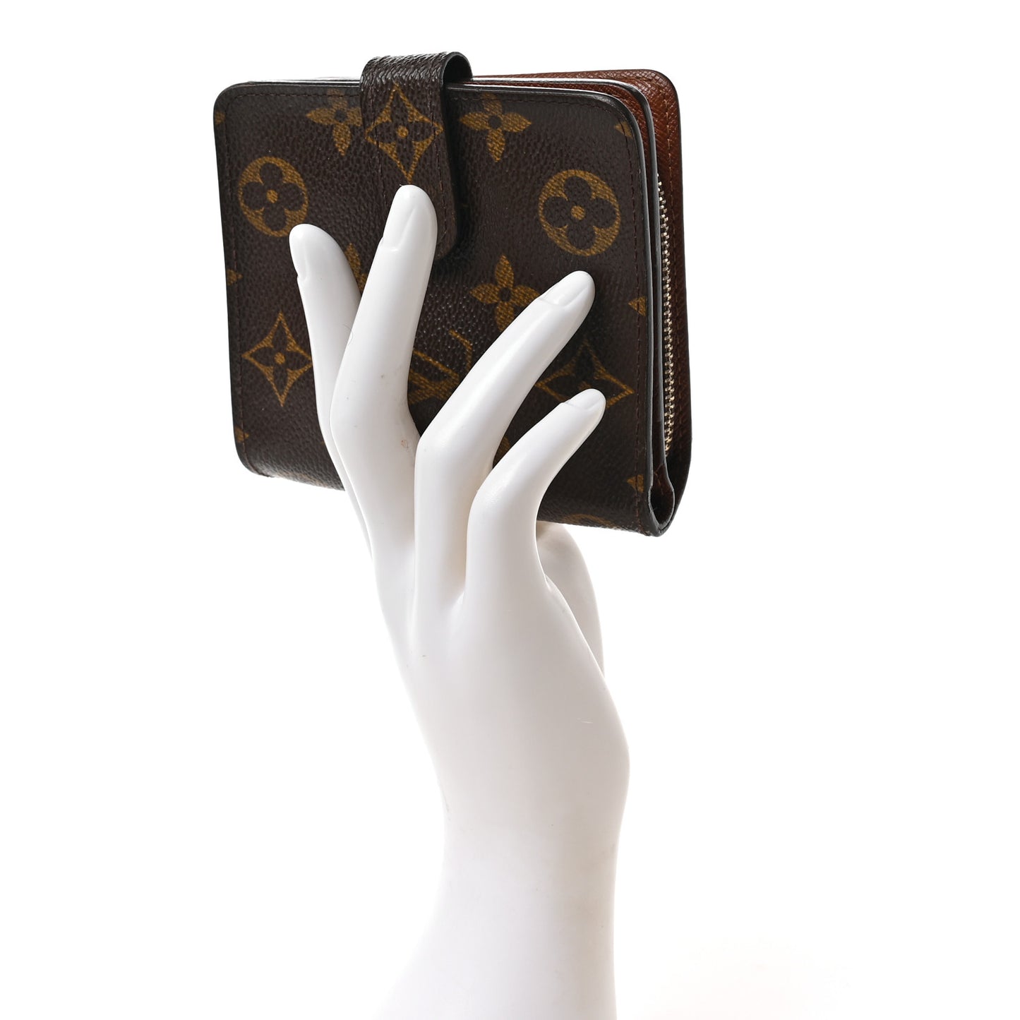 Monogram Compact Zippe Zipped Wallet