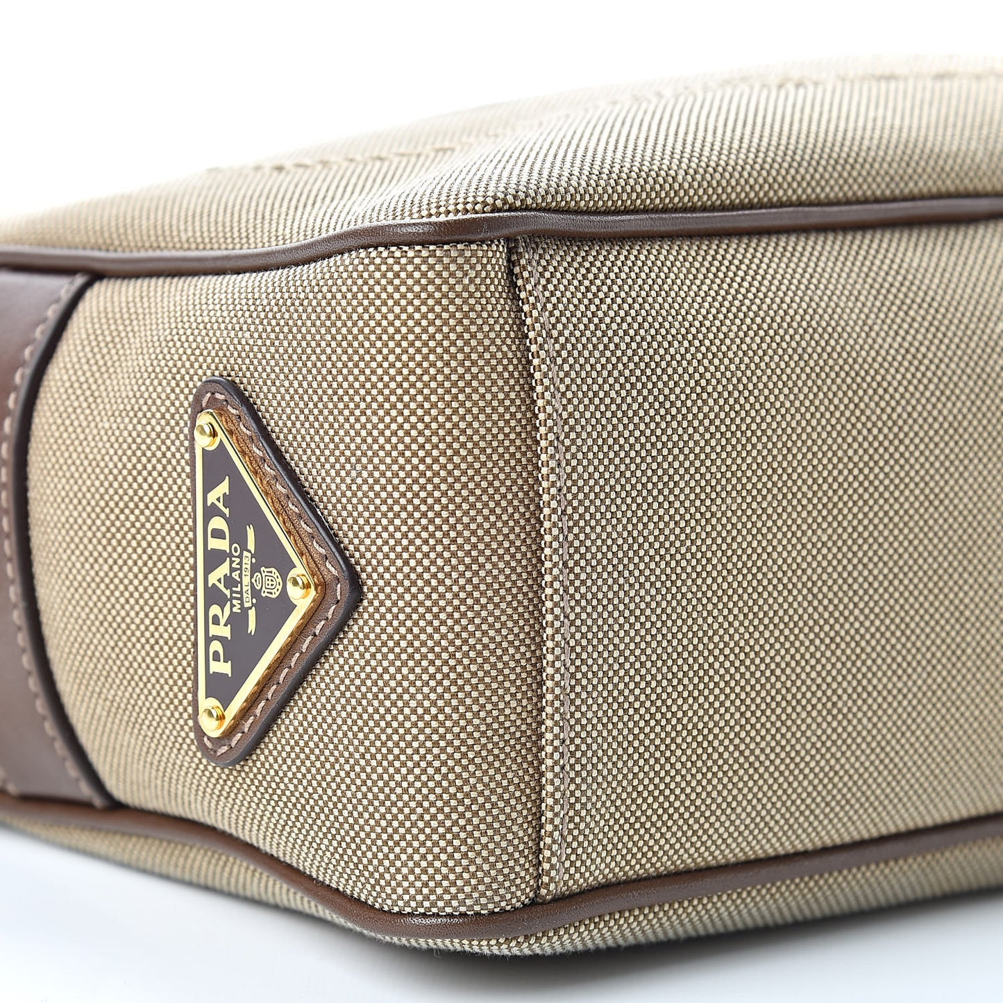 Jacquard Logo Camera Bag Corda Bruciato