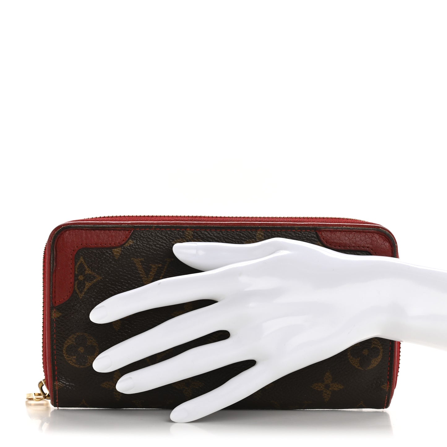 Monogram Retiro Zippy Wallet Cherry
