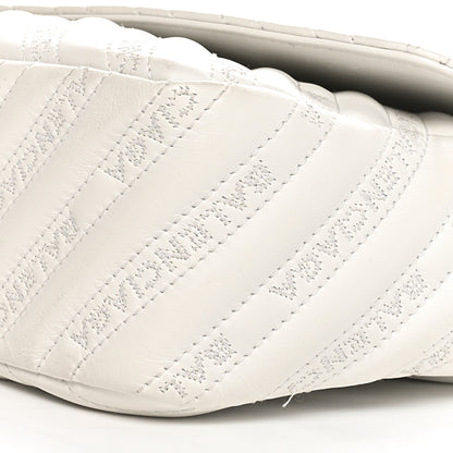 Balenciaga Calfskin Logo Matelasse M BB Chain Shoulder Bag Blanc Neige 10 of 10