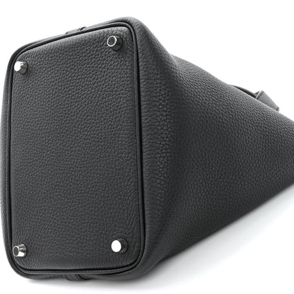 Hermes Taurillon Clemence Picotin Lock 18 PM Black 9 of 10