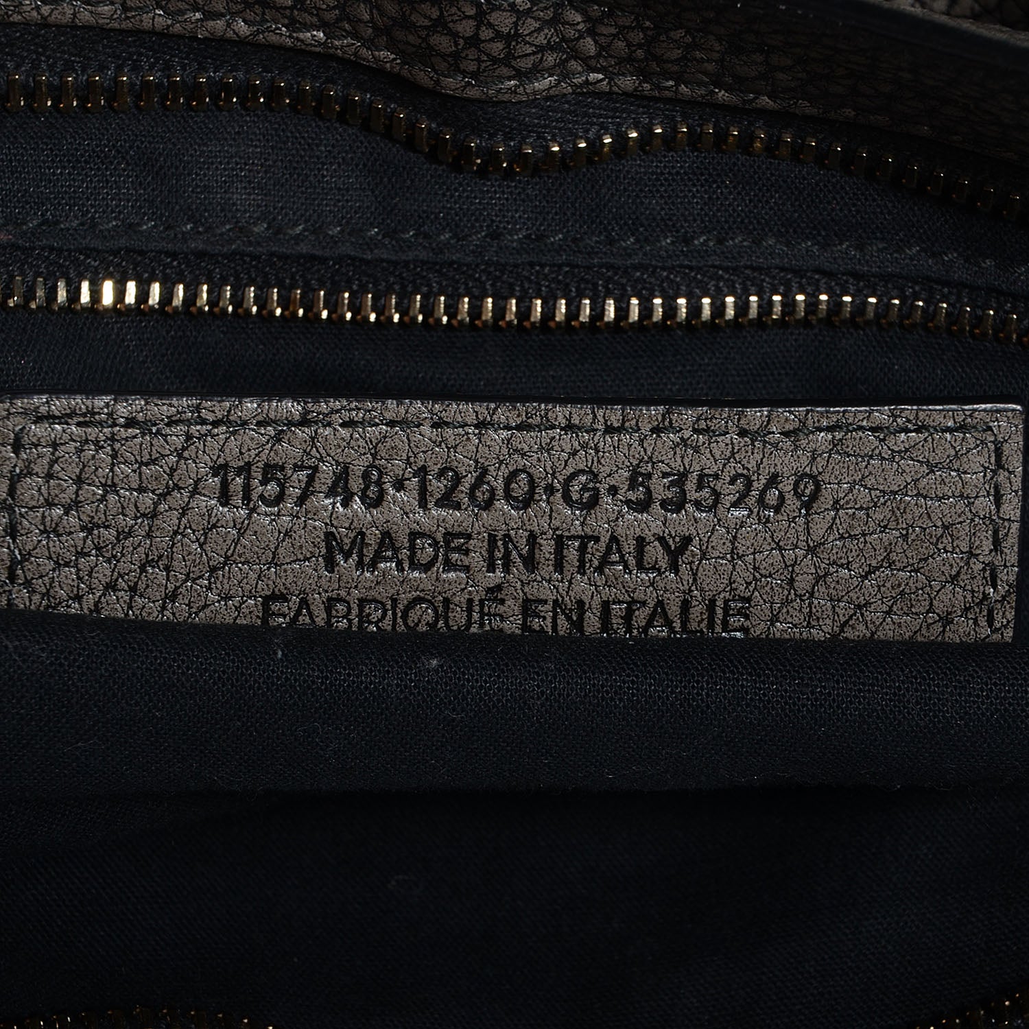 Balenciaga Grained Calfskin Classic Gold Hardware City Ombre Grey Gradient 10 of 12