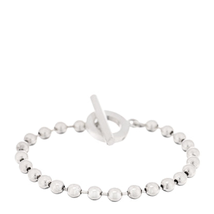 Gucci Sterling Silver Boule Bead Toggle Bracelet 2 of 3