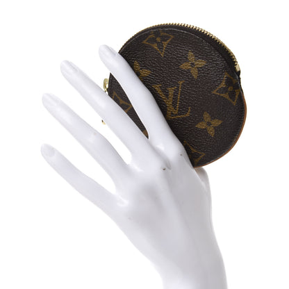 Louis Vuitton Monogram Round Coin Purse 2 of 7