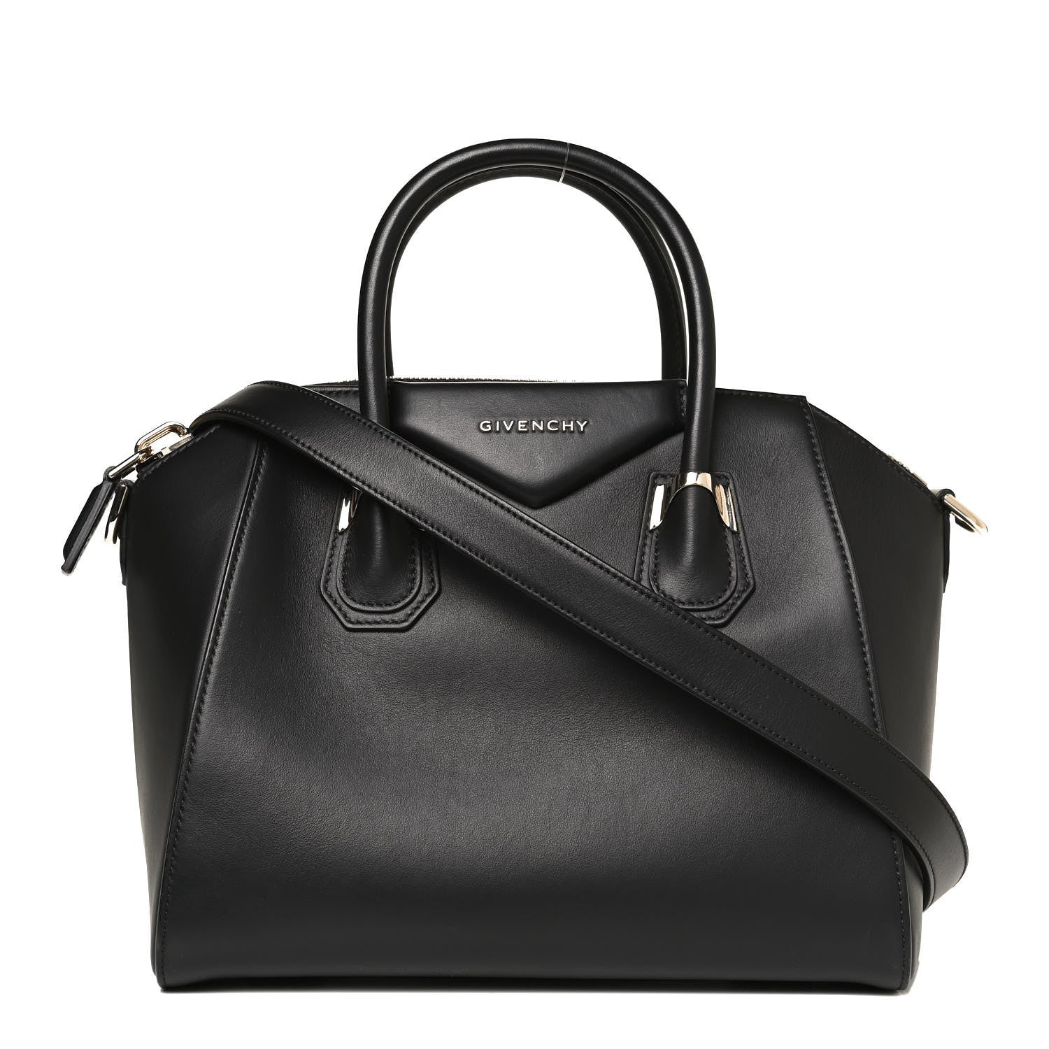 Givenchy Shiny Lord Calfskin Small Antigona Black 1 of 10