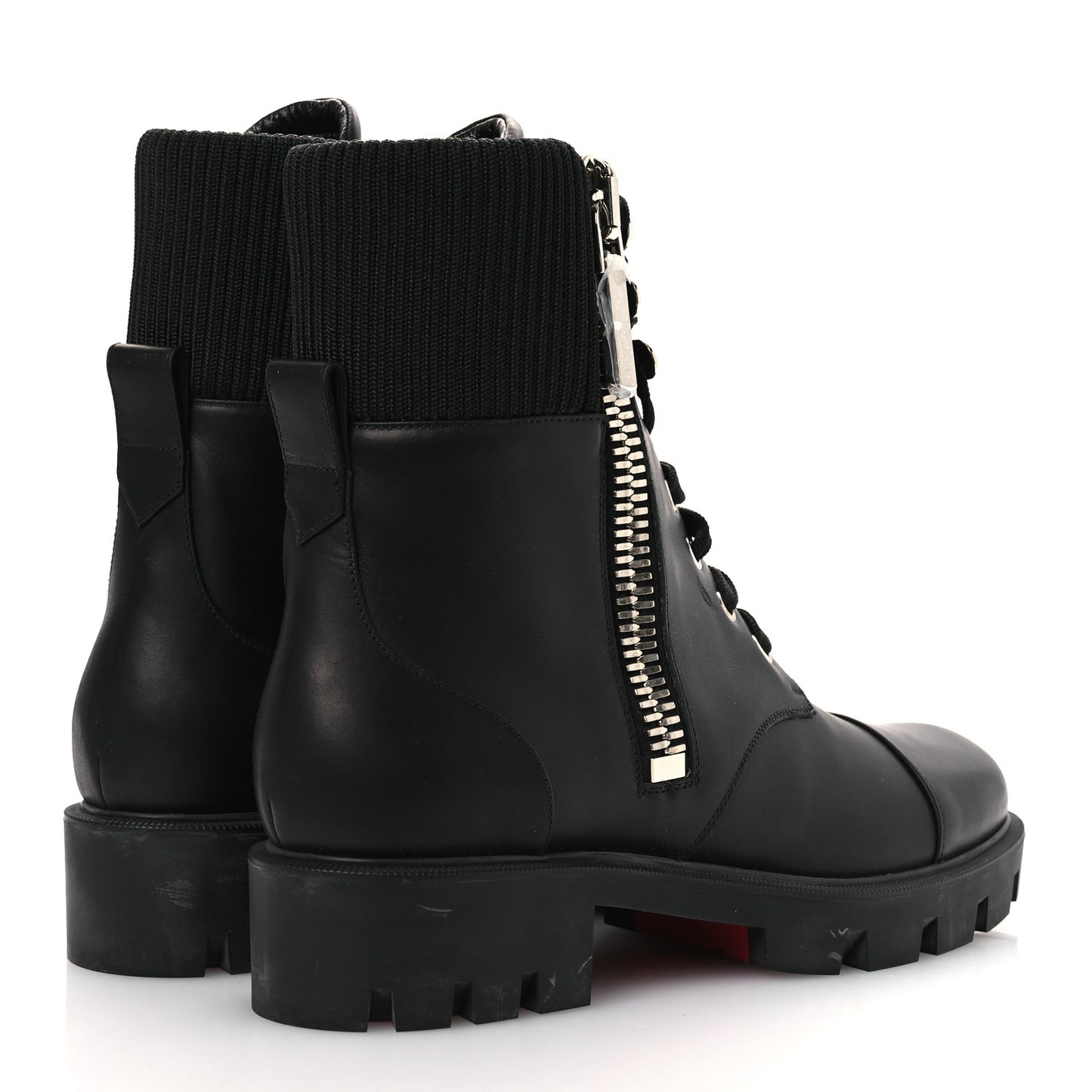 Calfskin Quilted En Hiver Boots 39.5 Black