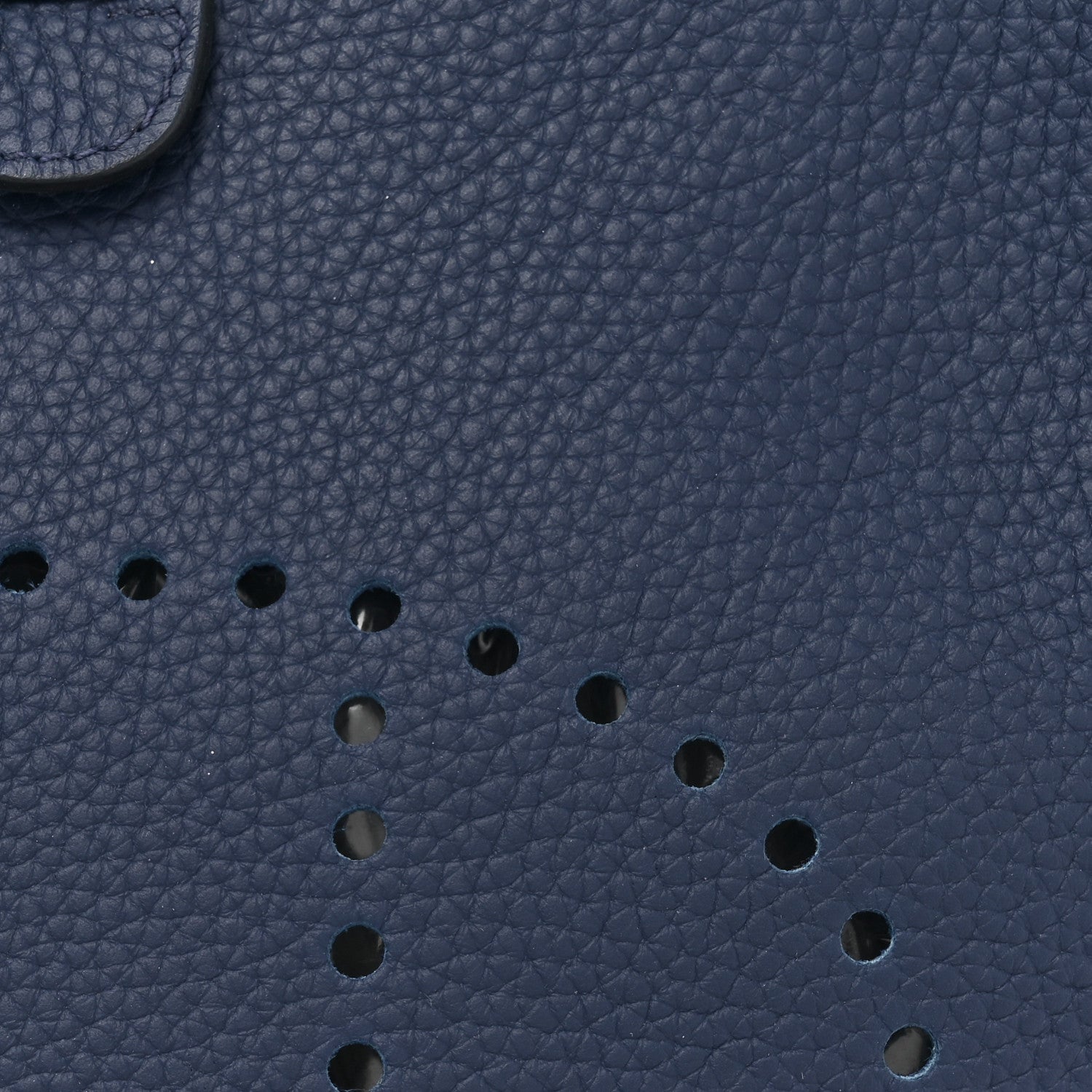 Hermes Taurillon Clemence EVELYNE III PM Deep Blue 8 of 11