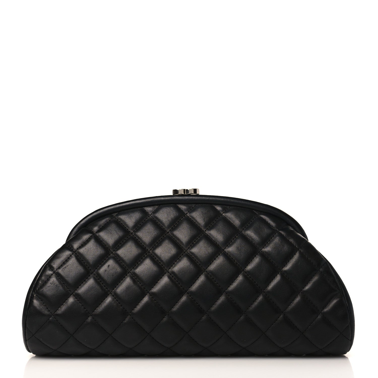 Chanel Lambskin Quilted Timeless Clutch Black 1 of 7