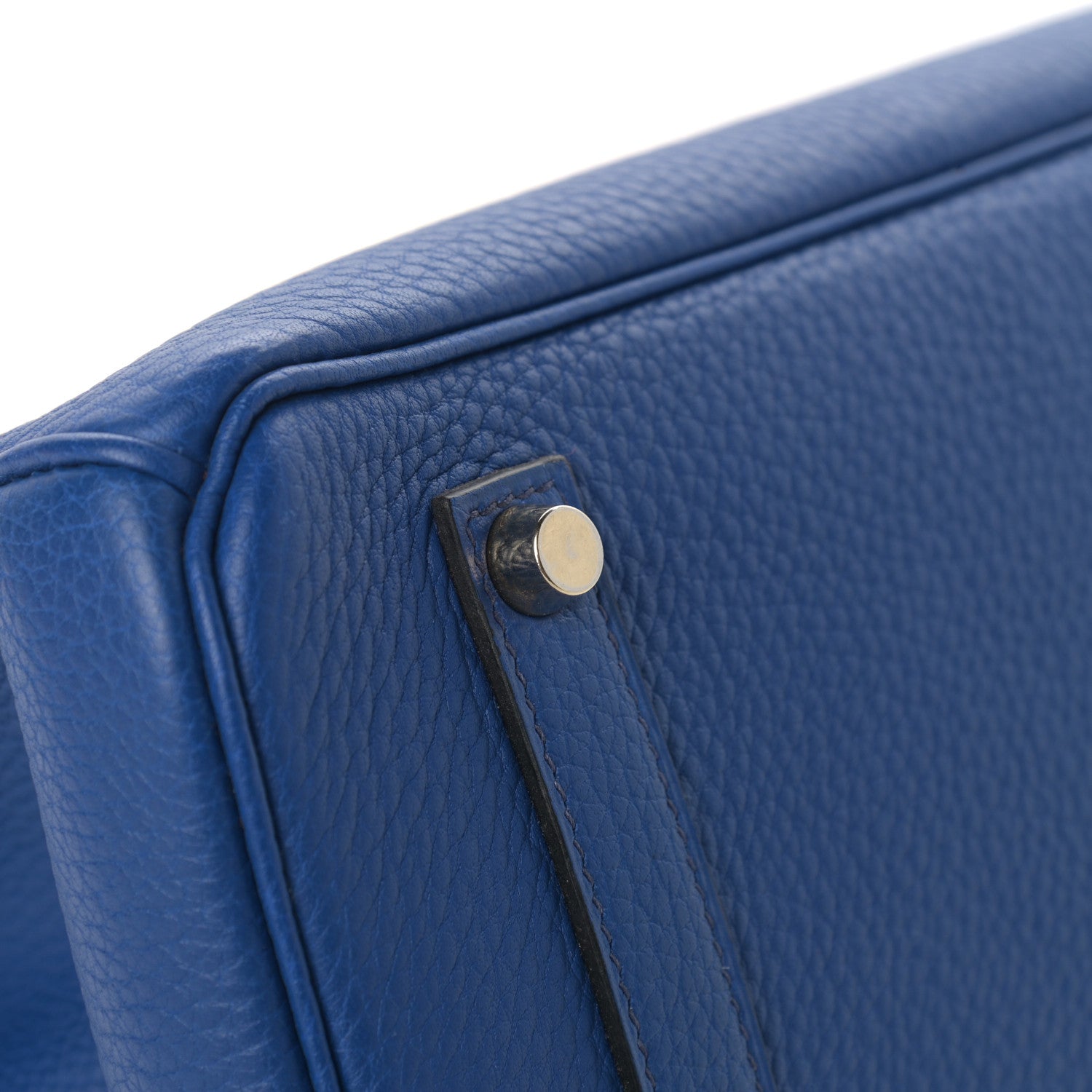 Hermes Togo Birkin 35 Bleu France 7 of 32