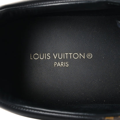 Louis Vuitton Calfskin Monogram Mens Luxembourg Sneakers 10 8 of 9