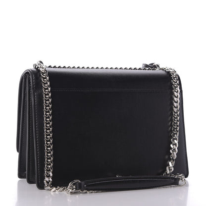 Saint Laurent Calfskin Medium Monogram Sunset Black 3 of 10