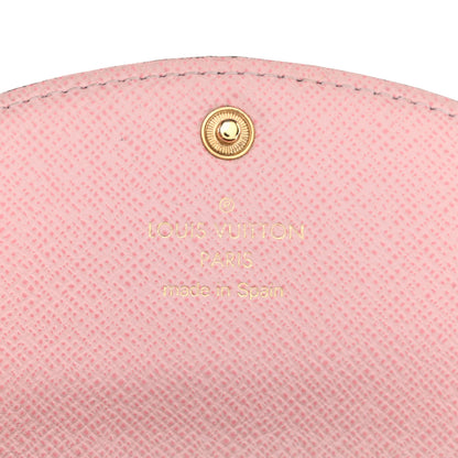 Louis Vuitton Damier Ebene Rosalie Coin Purse Rose Ballerine 6 of 10