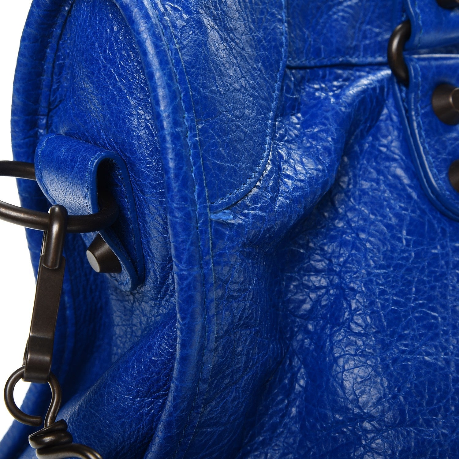 Balenciaga Agneau Classic Hardware City Bleu Lazuli 9 of 13