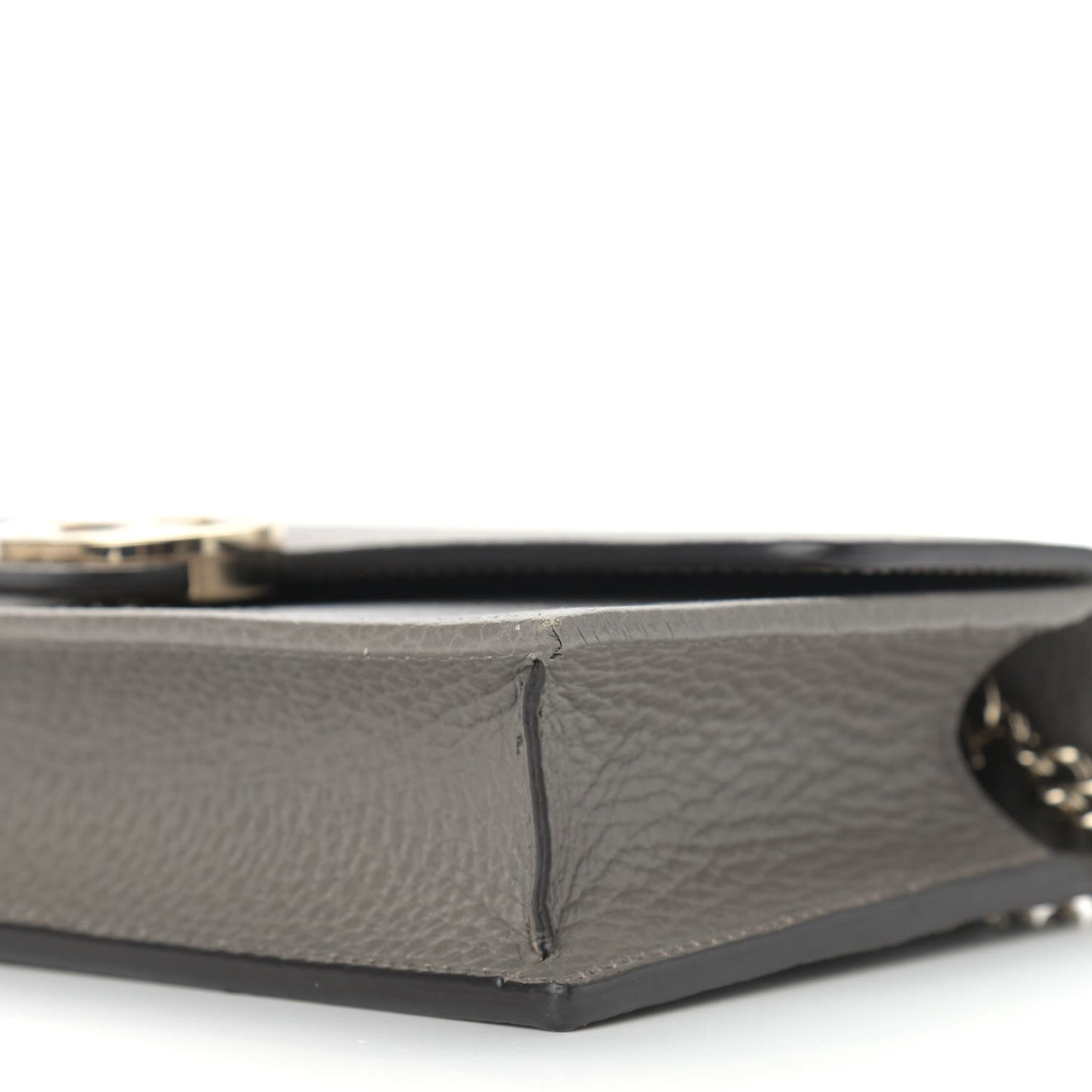 Dollar Calfskin Interlocking G Chain Wallet Loess