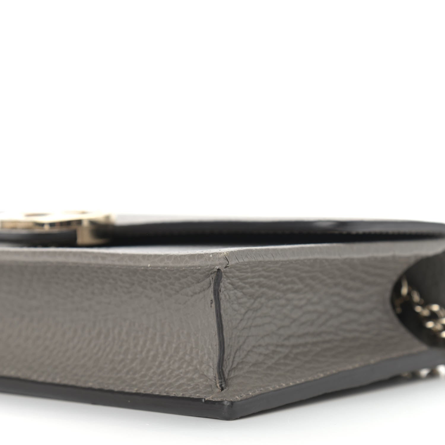 Gucci Dollar Calfskin Interlocking G Chain Wallet Loess 9 of 13