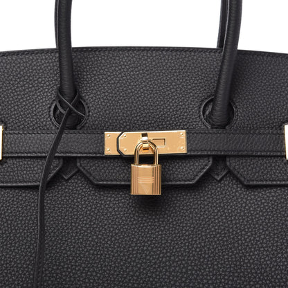 Hermes Togo Birkin 35 Black 10 of 11