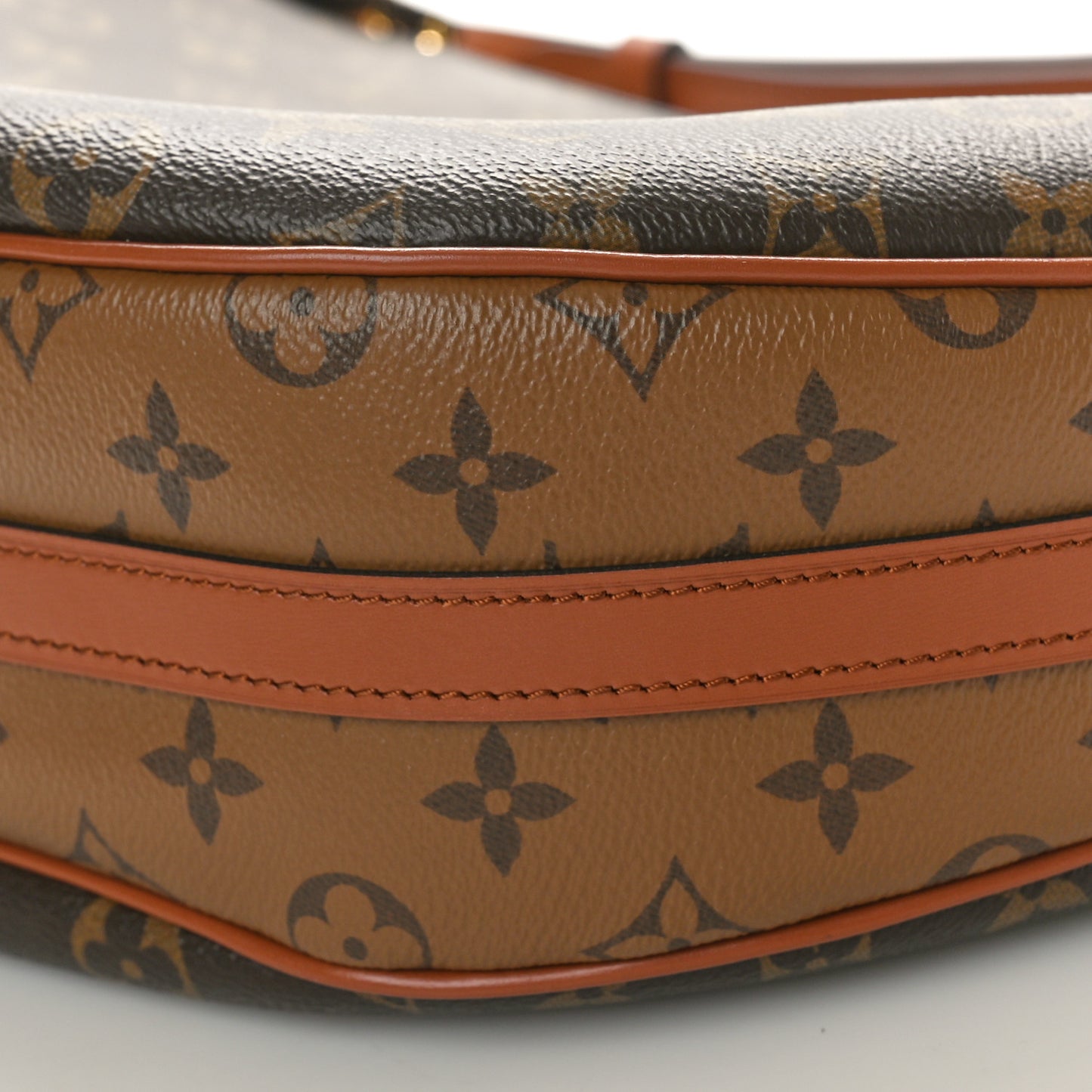 Reverse Monogram Loop Hobo