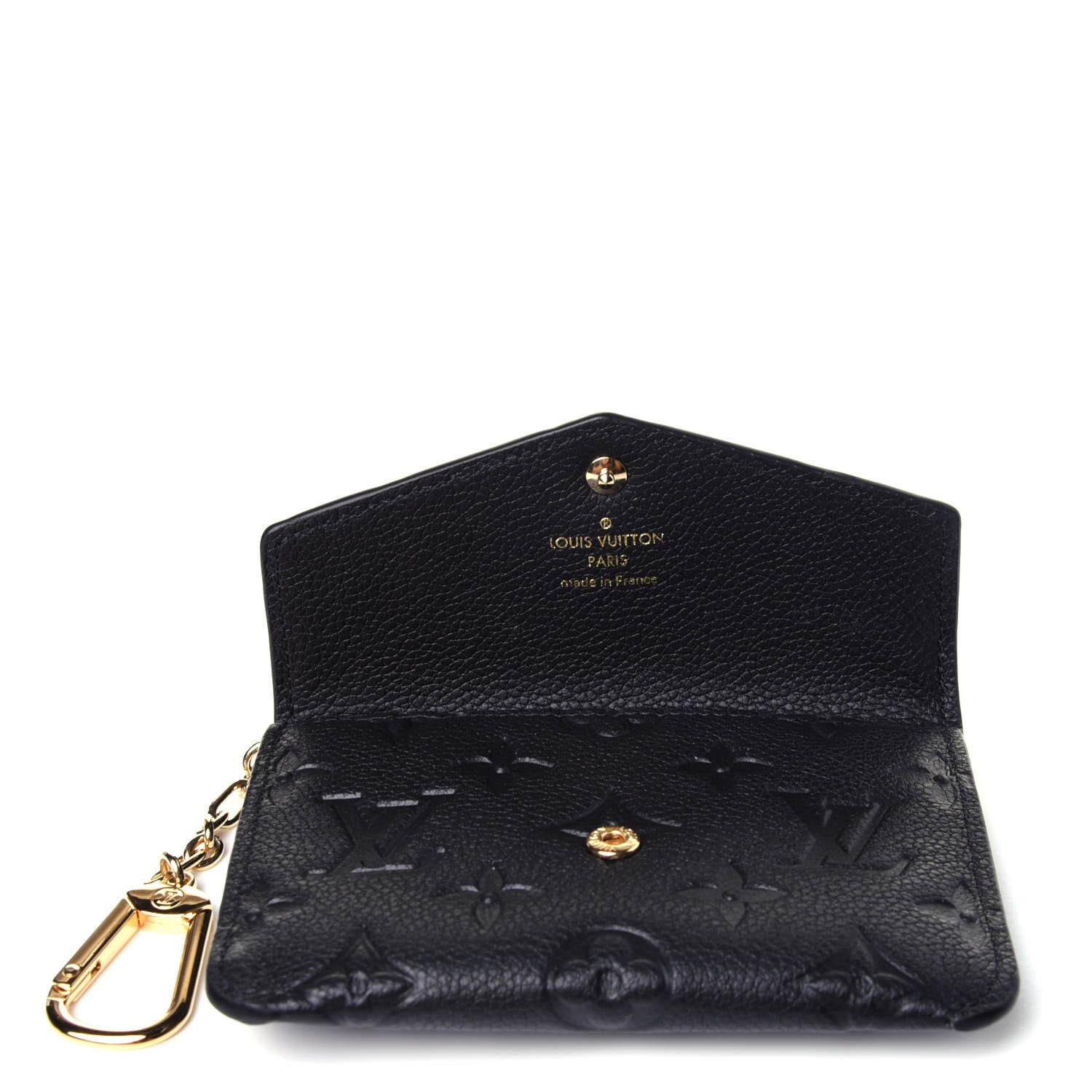 Louis Vuitton Empreinte Key Pouch Black 9 of 10