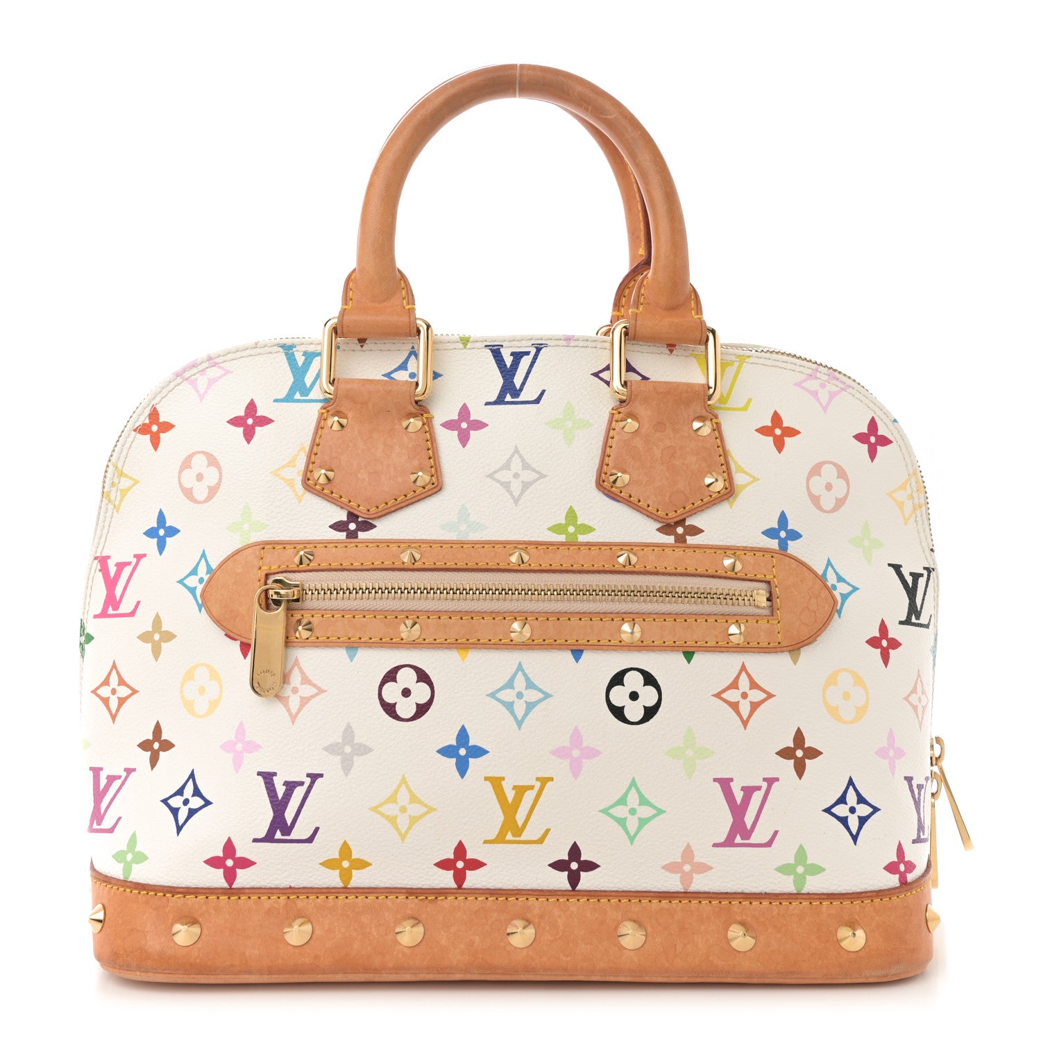 Louis Vuitton Monogram Multicolor Alma White 1 of 12