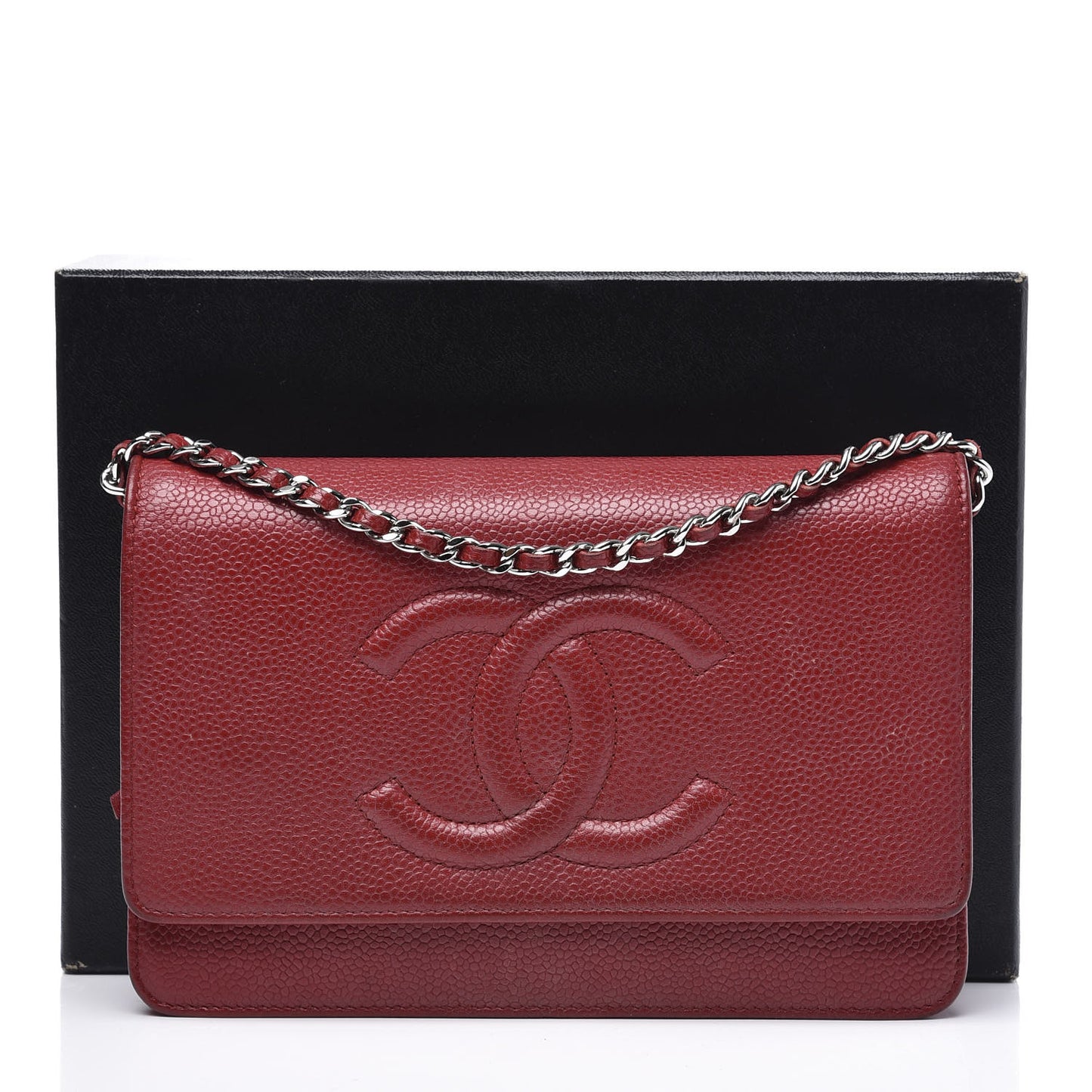 Caviar Timeless CC Wallet On Chain WOC Red