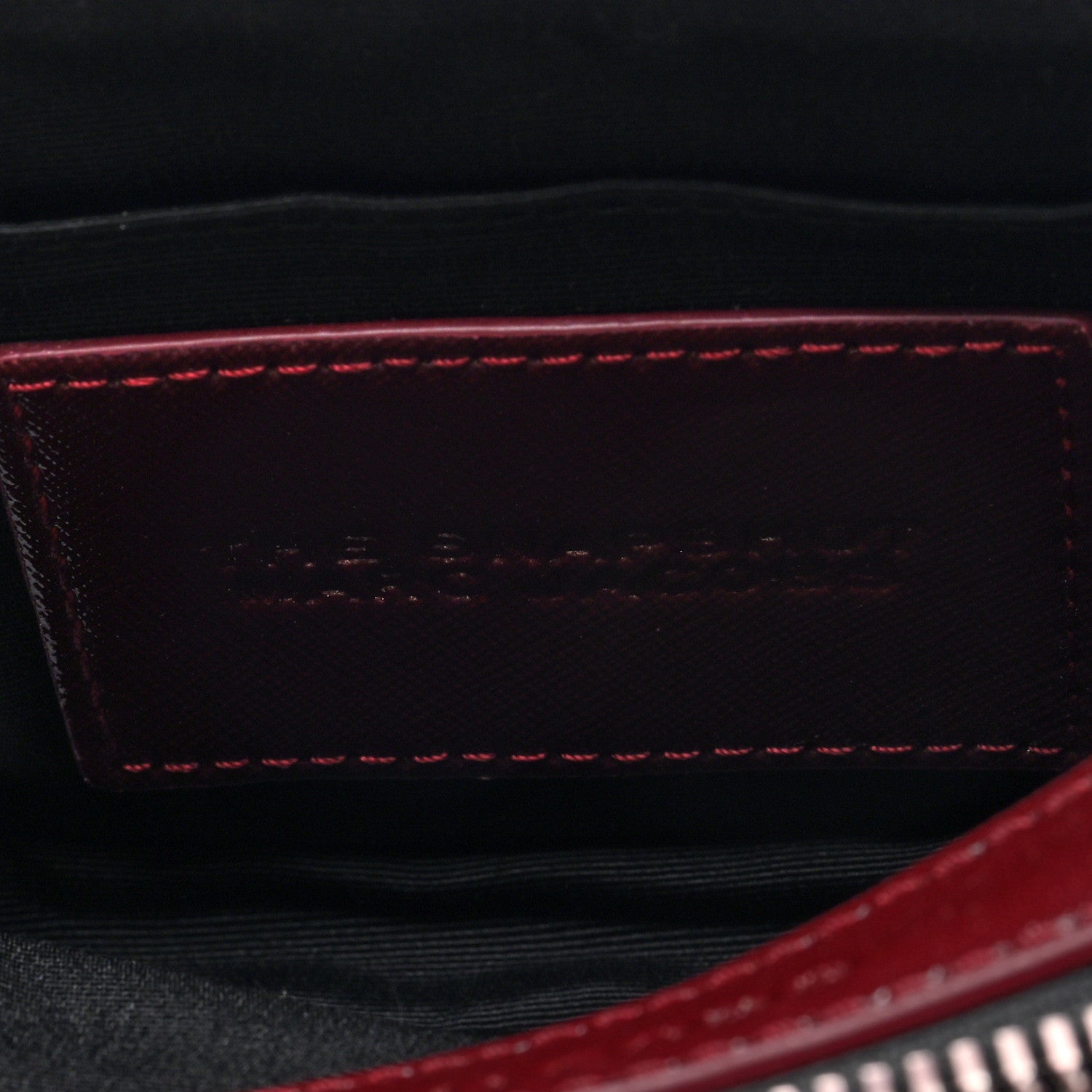 Marc Jacobs Saffiano Snapshot Camera Bag Burgundy 6 of 11