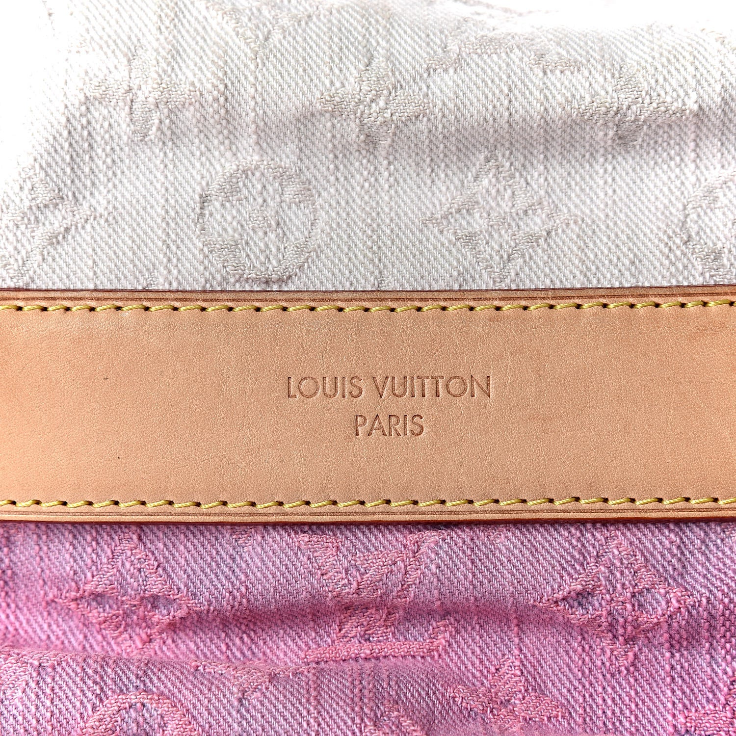 Louis Vuitton Denim Sunshine Messenger Rouge Fauviste 7 of 16
