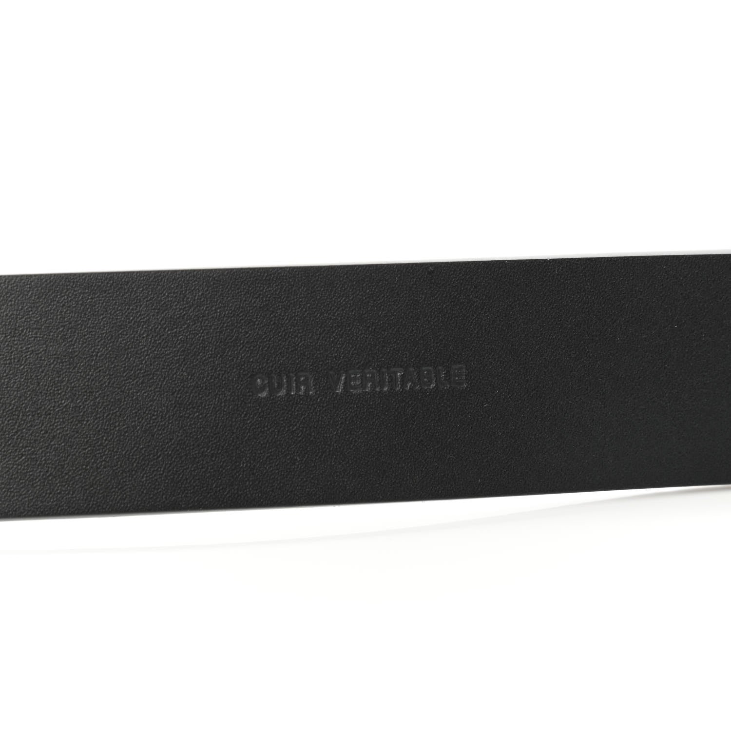 Chanel Glazed Calfskin CC Belt 85 34 Black 5 of 6