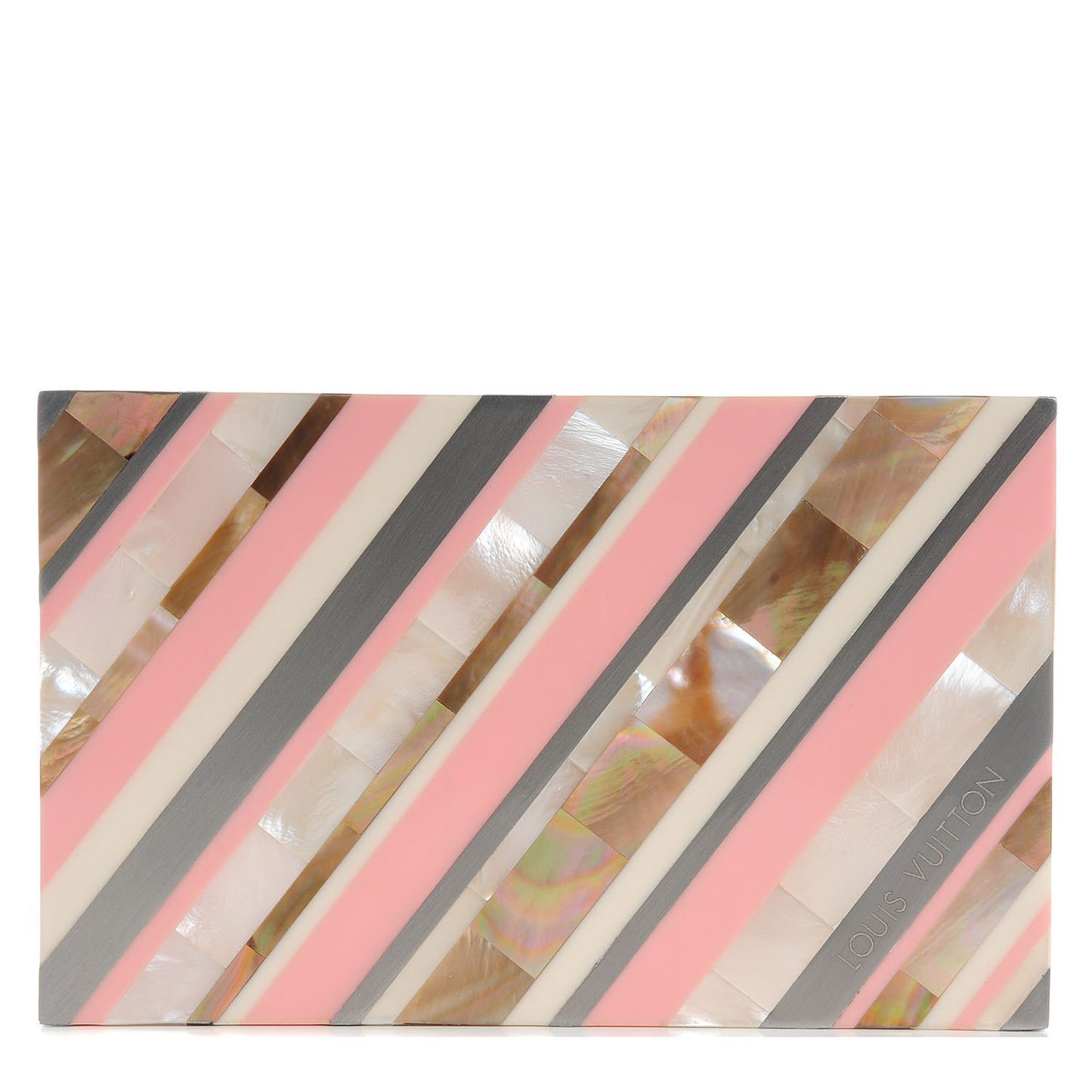 Minaudiere Berlingot Clutch Rose Clair