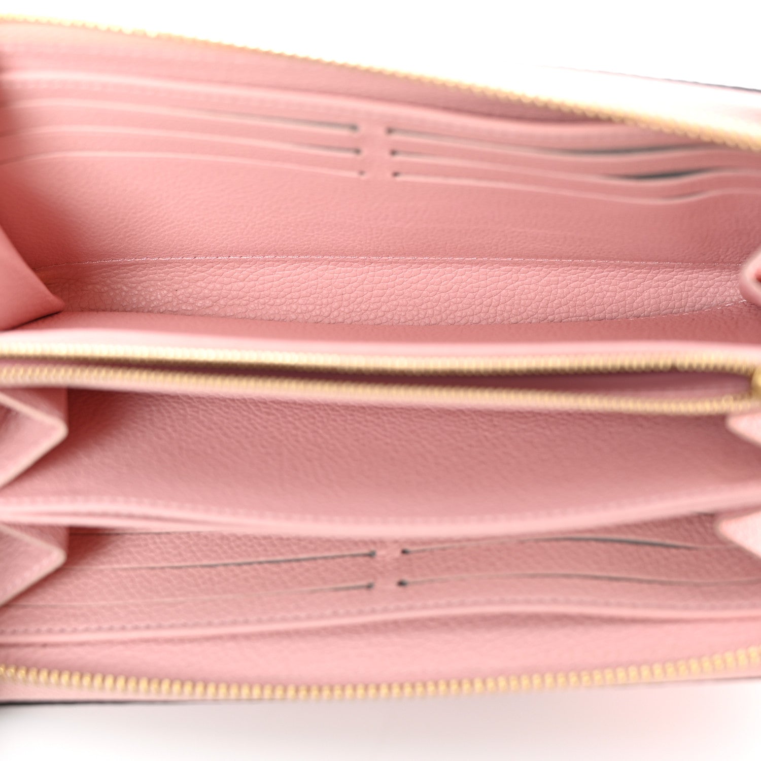 Louis Vuitton Empreinte Monogram Giant By The Pool Zippy Wallet Bouton De Rose 5 of 10