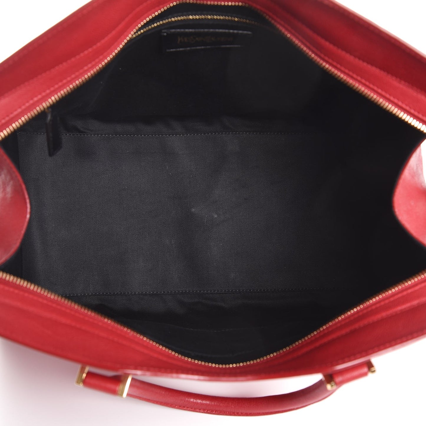 Sheepskin Medium Cabas ChYc Rouge Orient