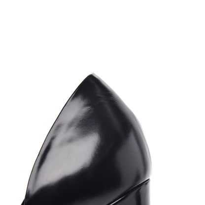 Louis Vuitton Smooth Calfskin Peep Toe Pumps 36.5 Black 10 of 10