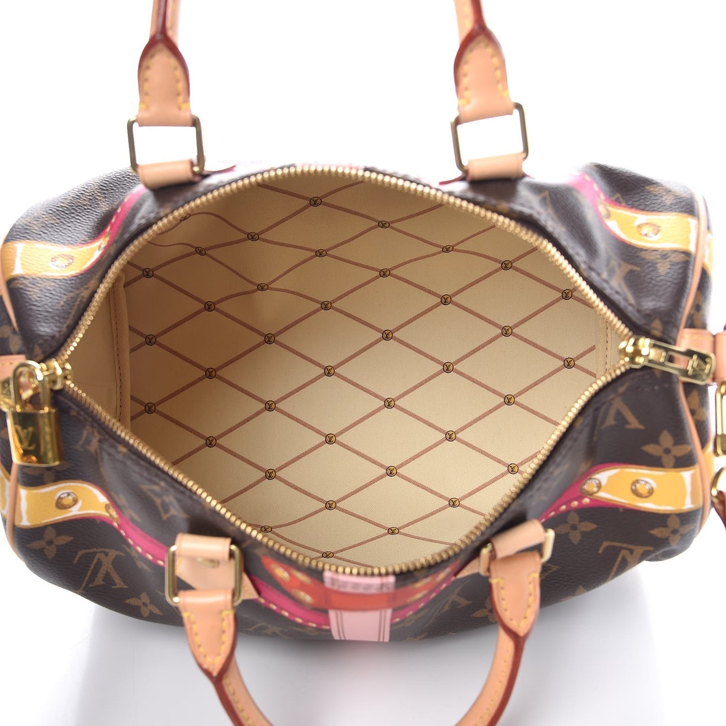 Monogram Summer Trunks Speedy Bandouliere 30