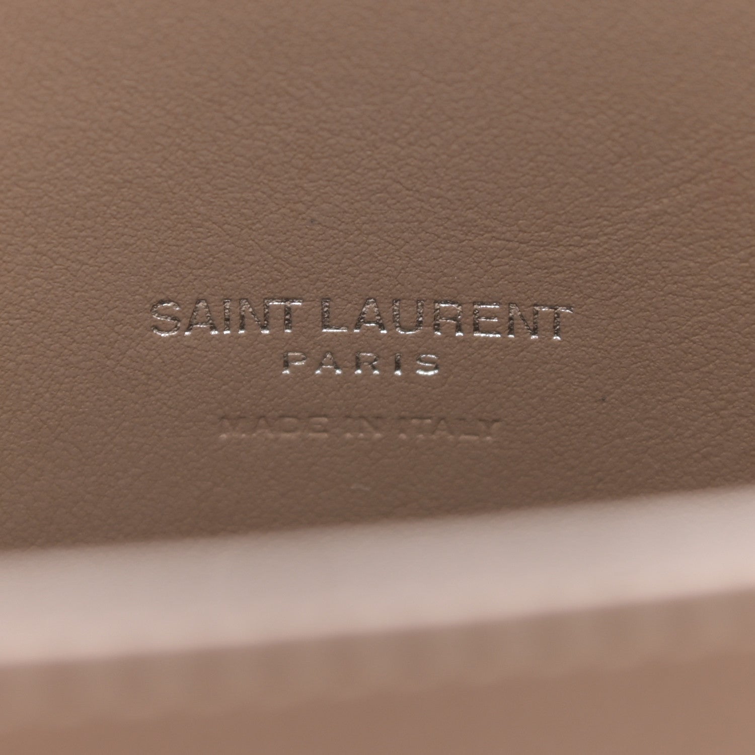 Saint Laurent Grained Calfskin Topstich Baby Sac De Jour Taupe 6 of 20
