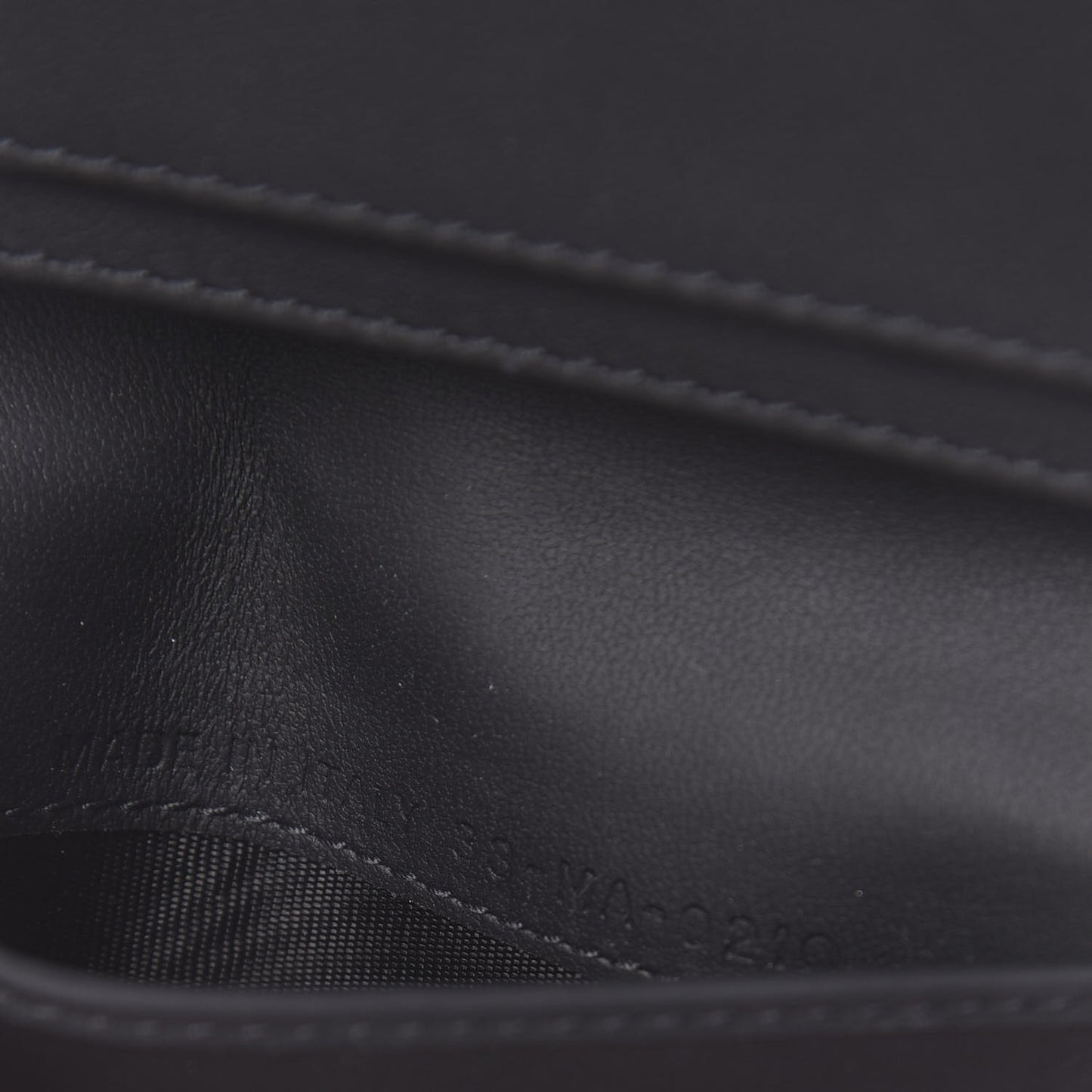 Ultra Matte Calfskin Small Lady Dior Flap Card Holder Black
