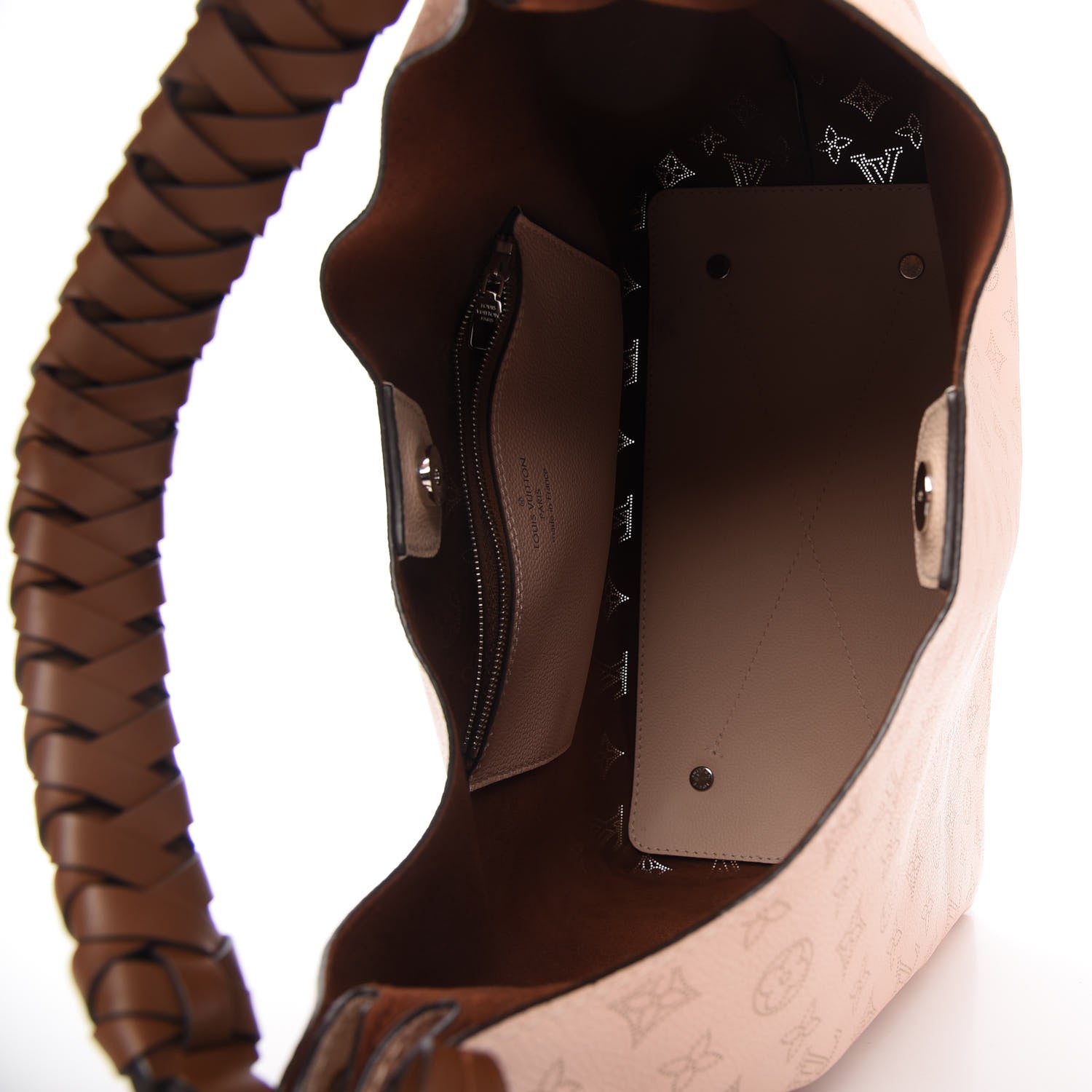 Louis Vuitton Mahina Carmel Hobo Creme 5 of 9