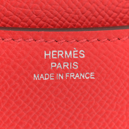 Hermes Epsom Enamel Constance 18 Rouge de Coeur Mauve Sylvestre 6 of 11