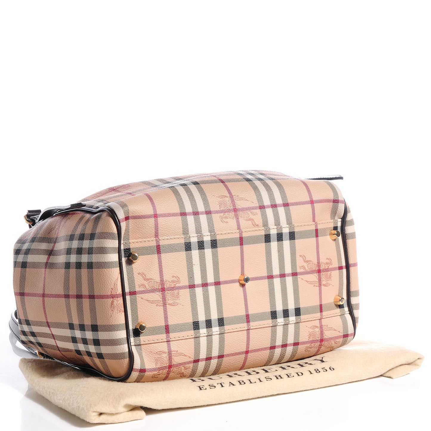 Haymarket Check Small Canterbury Tote Chocolate