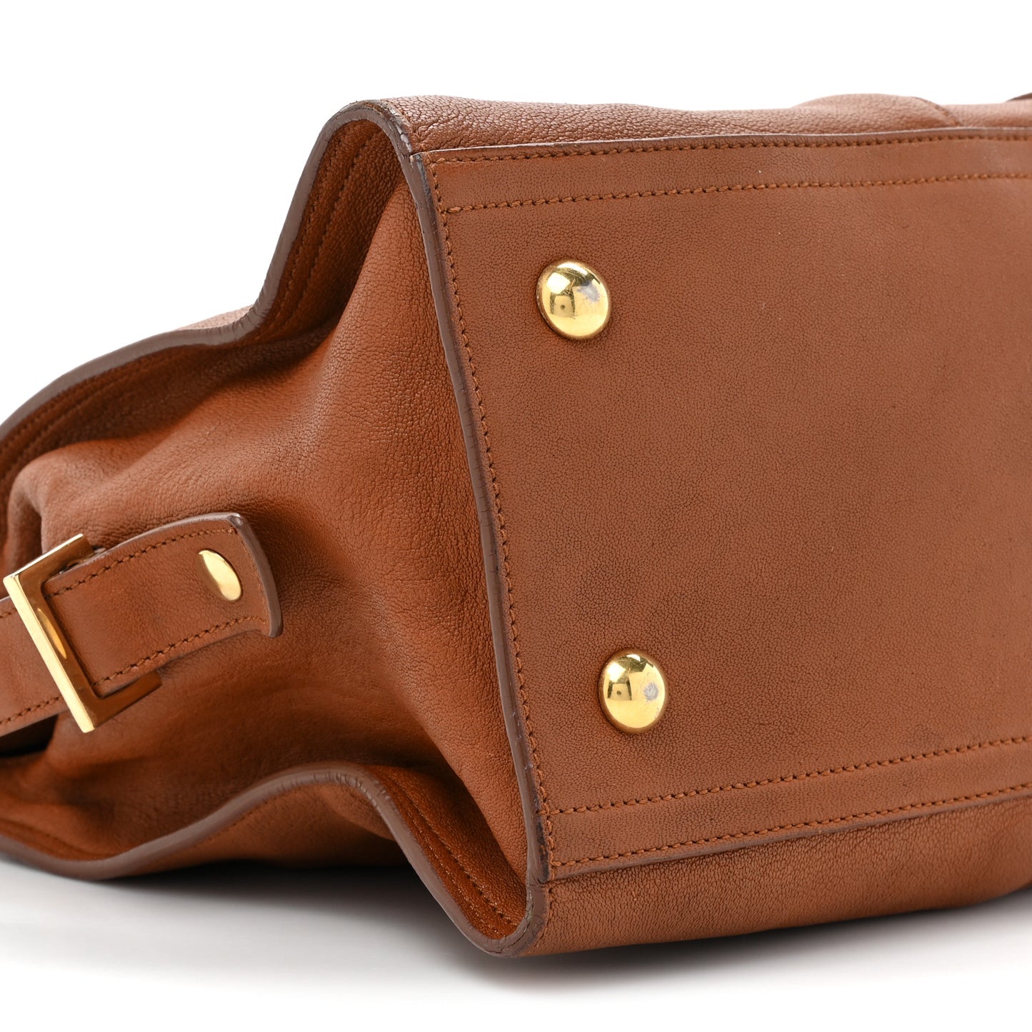 Sheepskin Small Cabas ChYc Brown