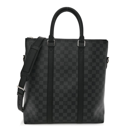 Louis Vuitton Damier Graphite Anton Tote 1 of 9