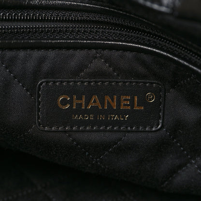 Chanel Shiny Calfskin Quilted Chanel 22 Backpack Black 6 of 9