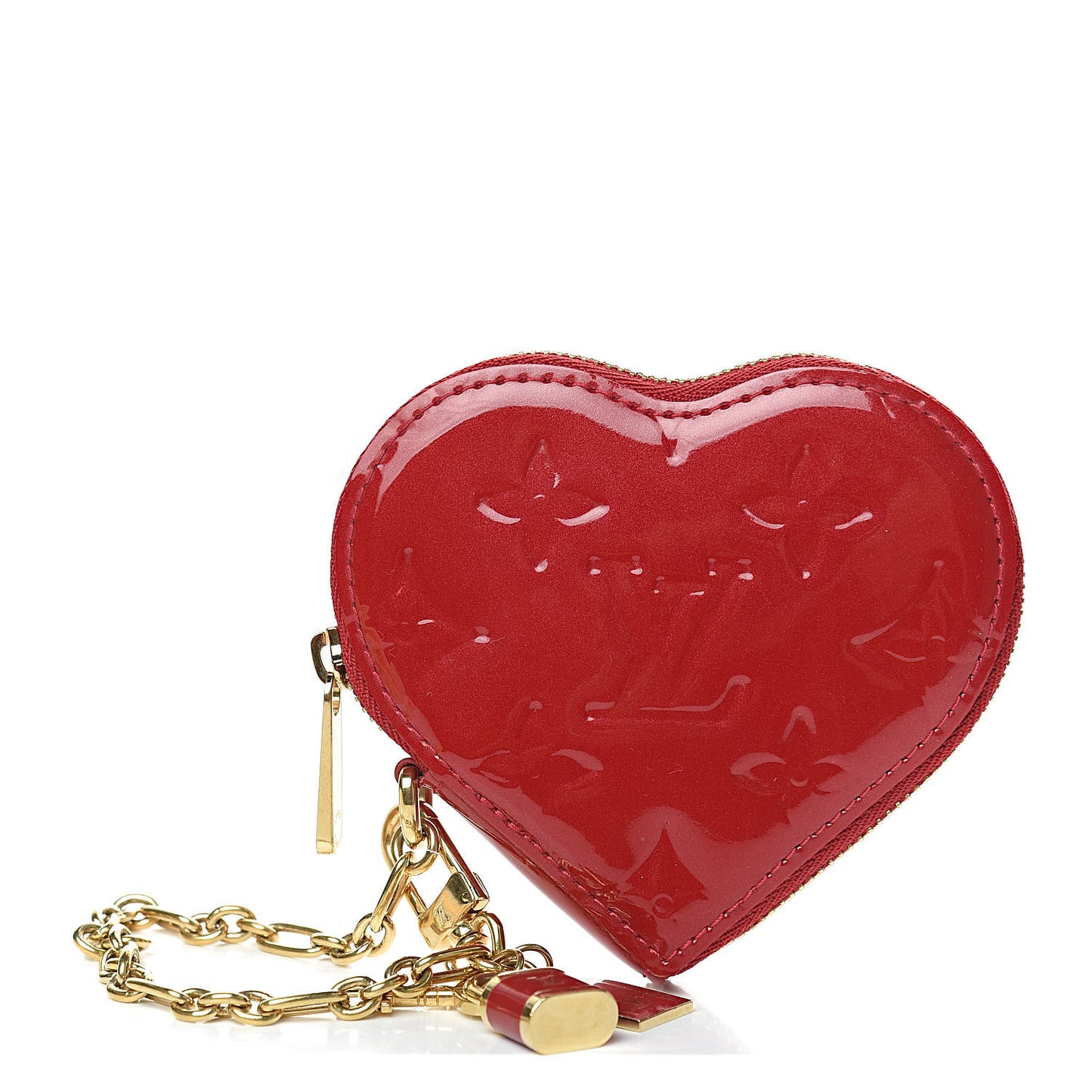 Vernis Coeur Heart Coin Purse Pomme D'Amour