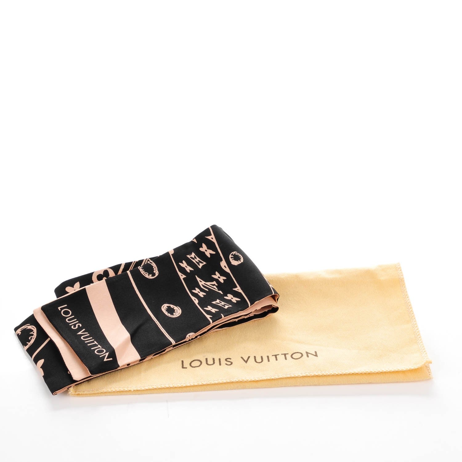 Louis Vuitton Silk Trunk It Bandeau Black 6 of 6
