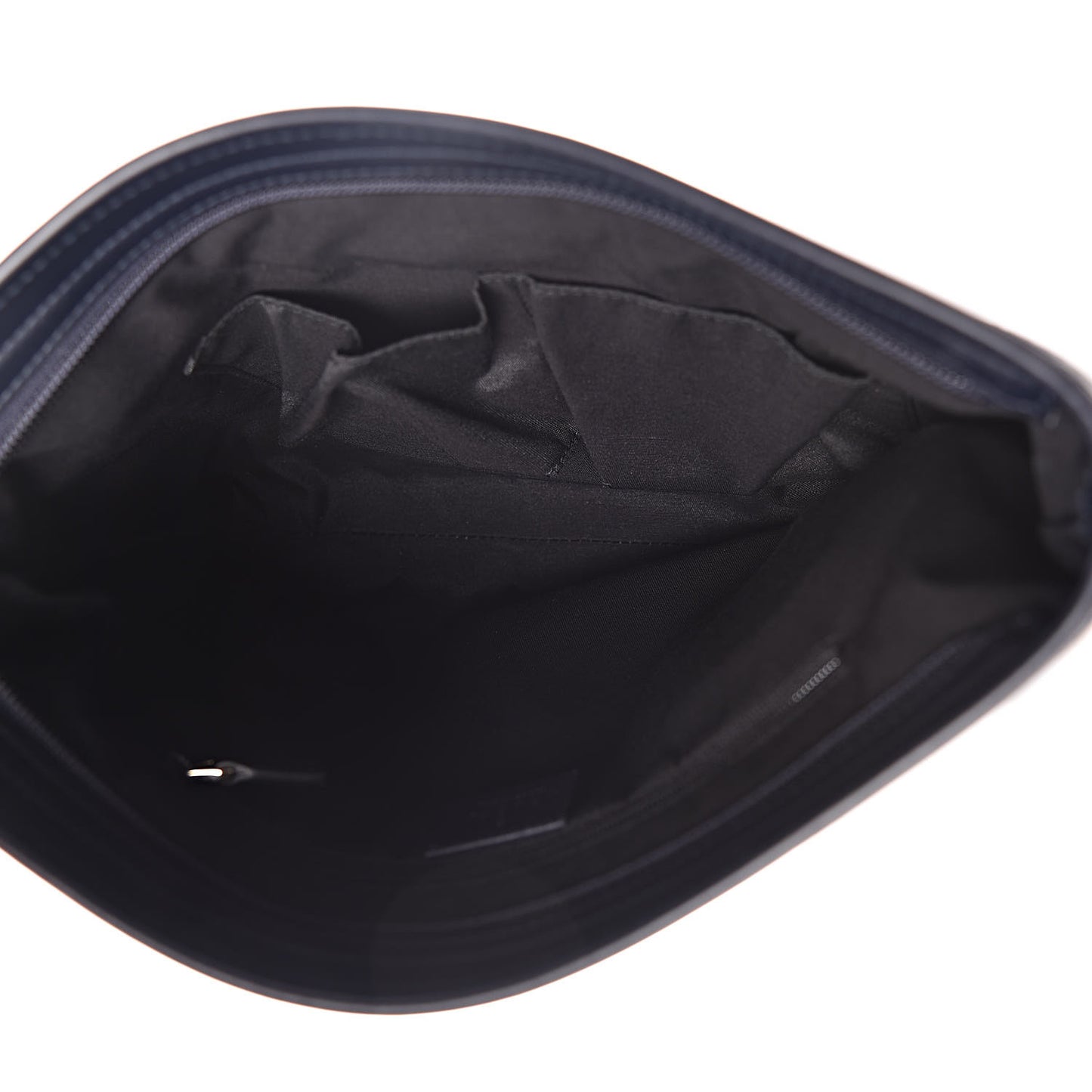 GG Supreme Monogram Web Flat Messenger Bag Navy