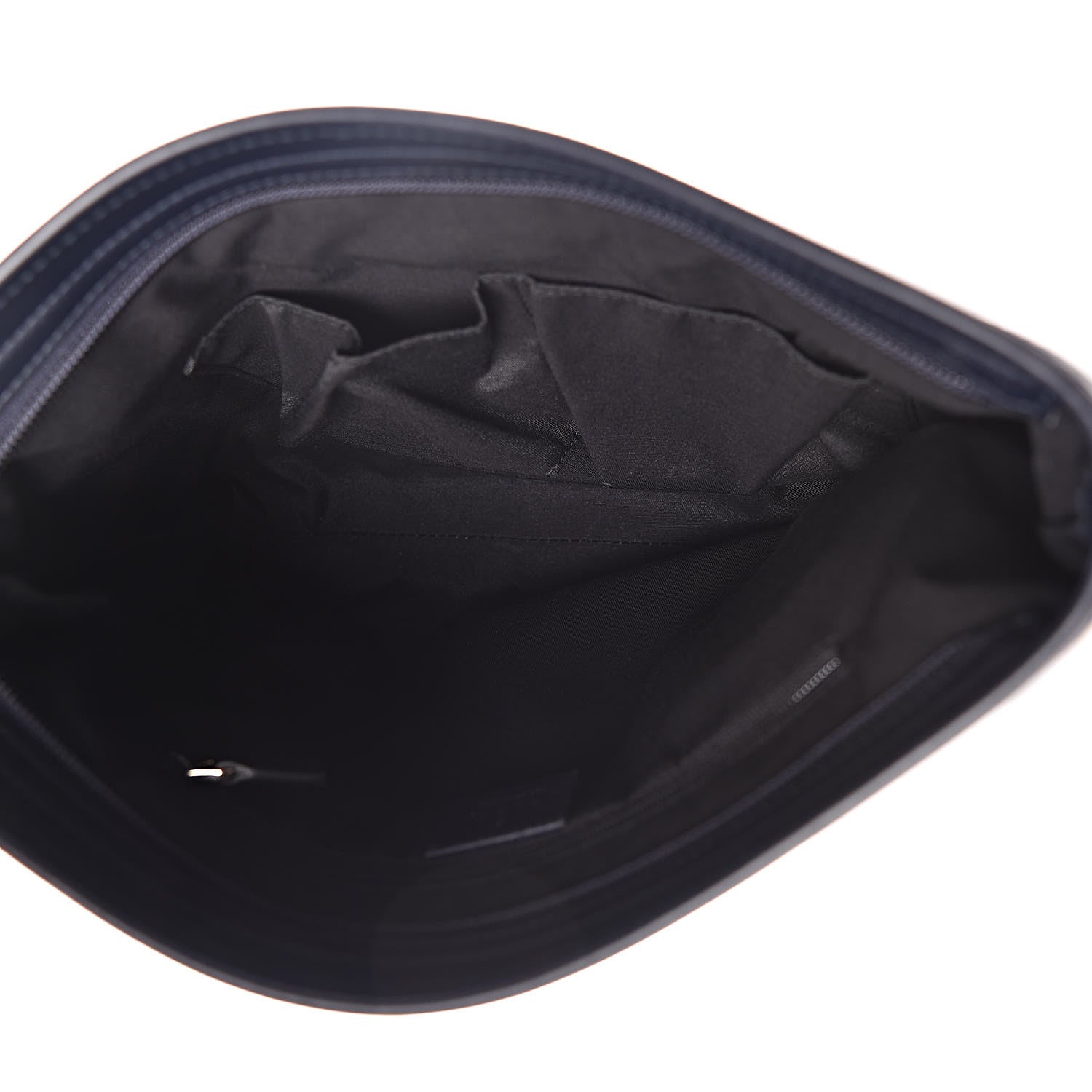 Gucci GG Supreme Monogram Web Flat Messenger Bag Navy 5 of 10