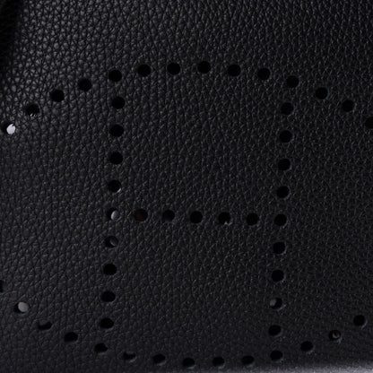 Hermes Taurillon Clemence Evelyne III PM Black 7 of 10