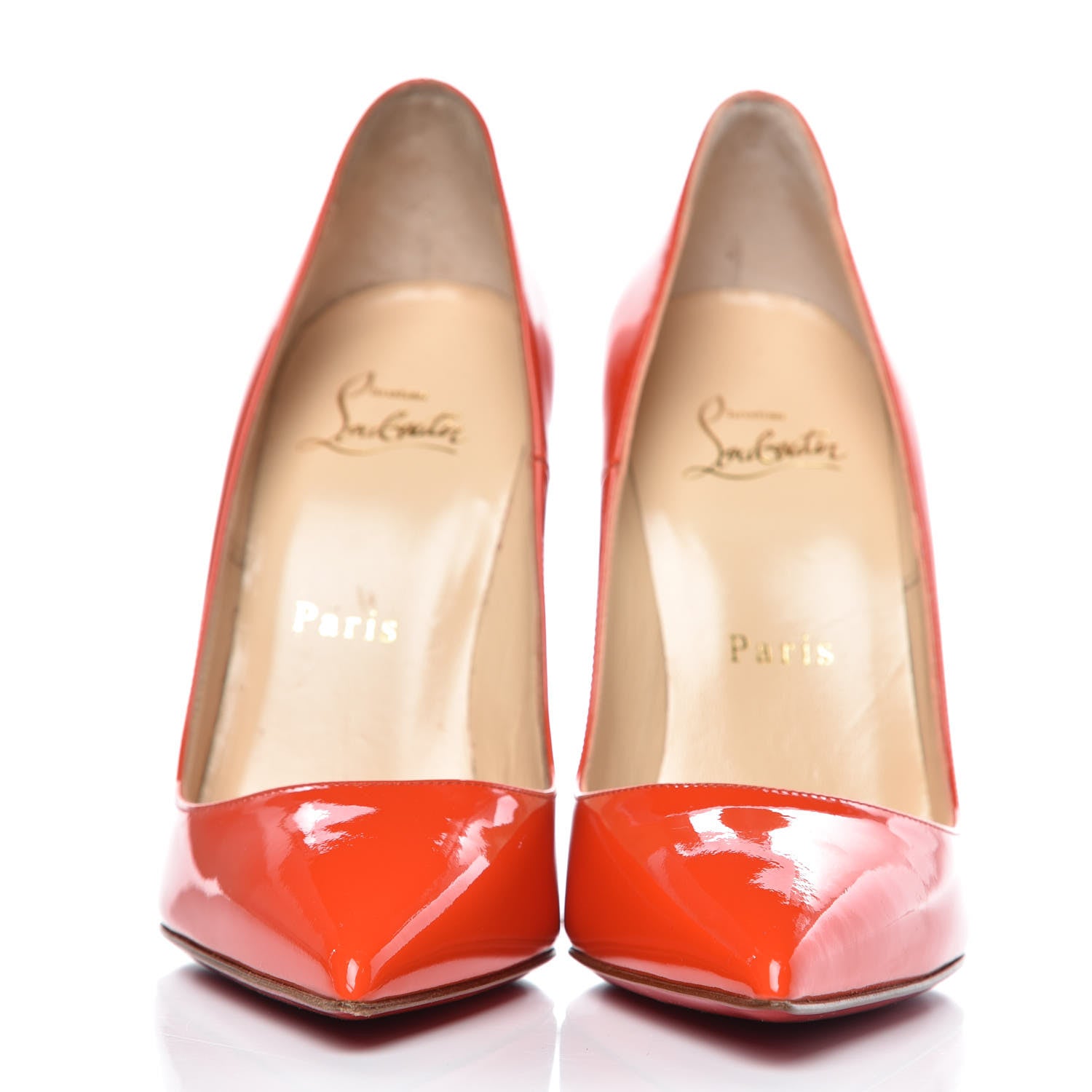Christian Louboutin Patent So Kate 120 Pumps 35.5 Capucine 2 of 8