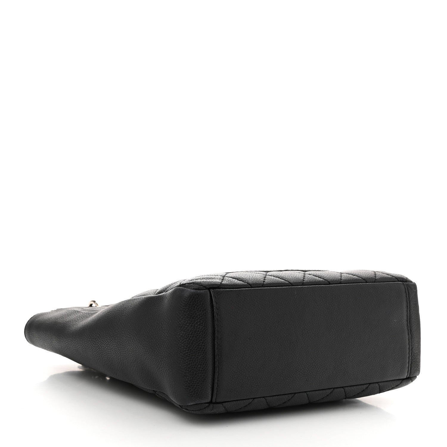 Chanel Caviar Quilted Petit Shopping Tote PST Black 4 of 11